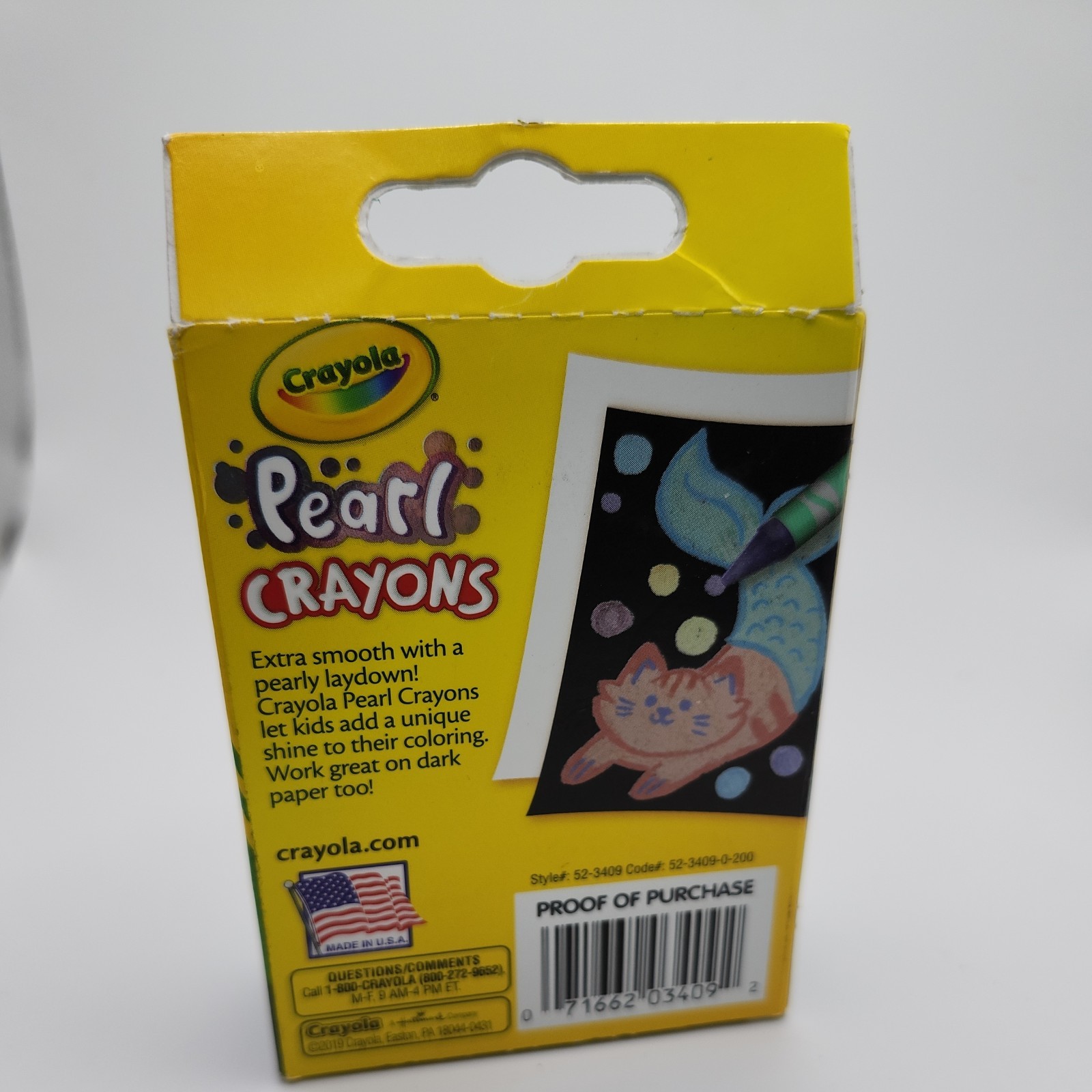 Pearl Crayons, 24 Count. New In Box. Non Toxic.