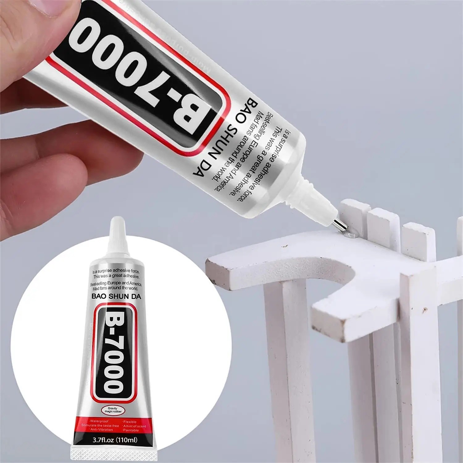 B-7000 T-7000 Clear Adhesive Glue 15/50/110ML – Phone Repair DIY Glass PlasticB