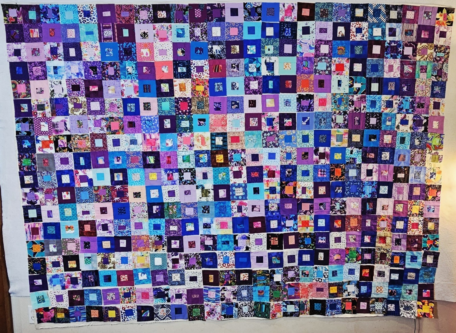 Handmade 100% Cotton Patchwork Quilt King Size