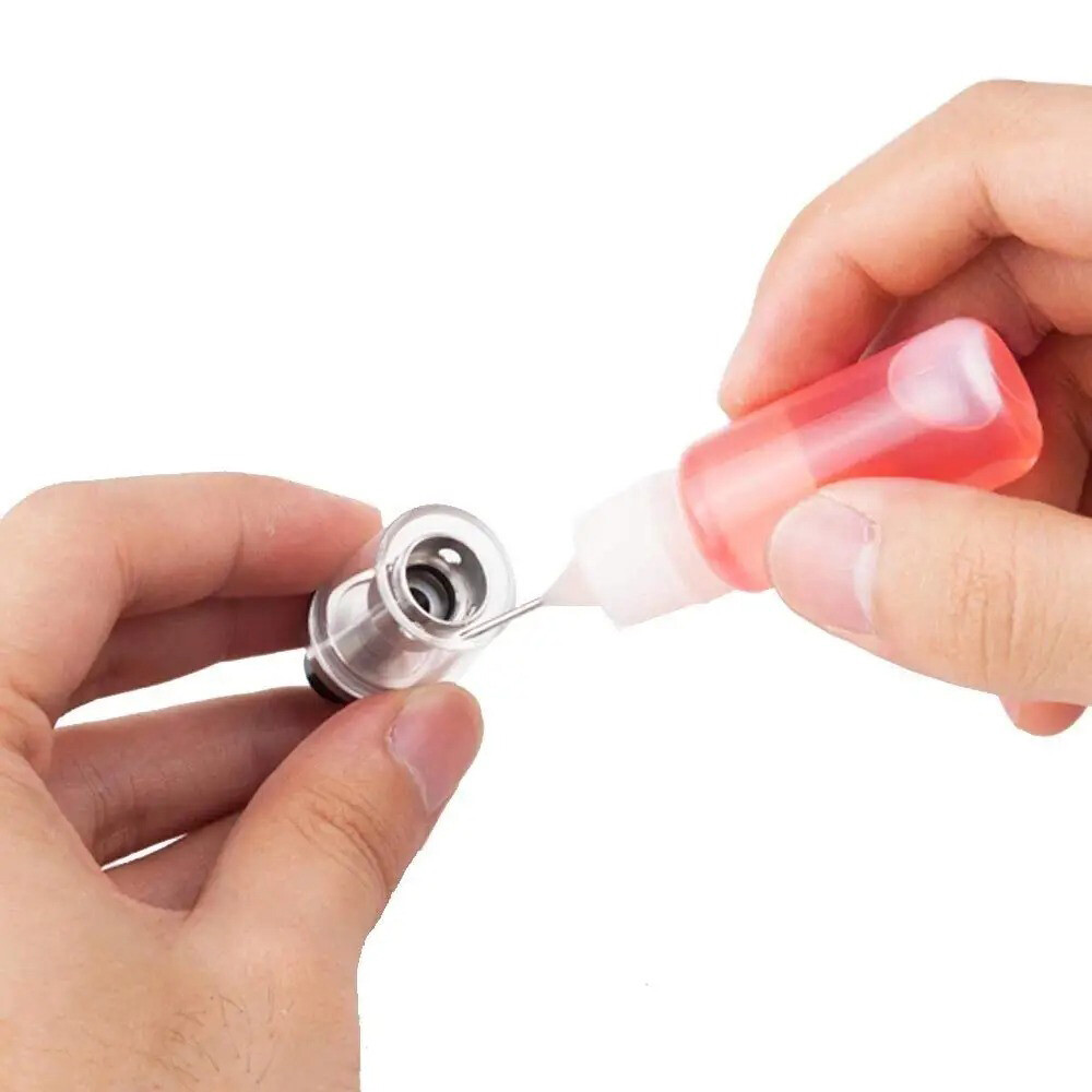 5-100ml Needle Tip Dropper Plastic Bottle Empty Squeezable Liquid Oil Craft US