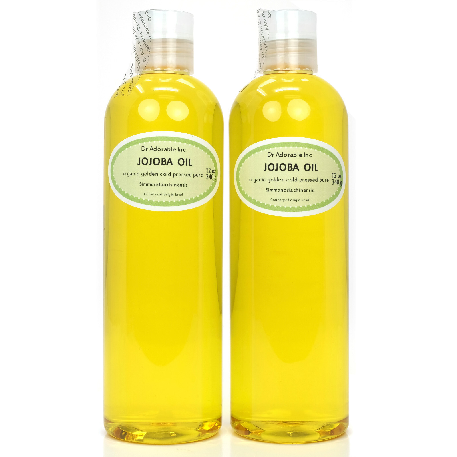 ORGANIC JOJOBA GOLDEN CARRIER OIL COLD PRESSED 2 OZ 4 OZ 8 OZ 12 OZ -UP TO 7 LB