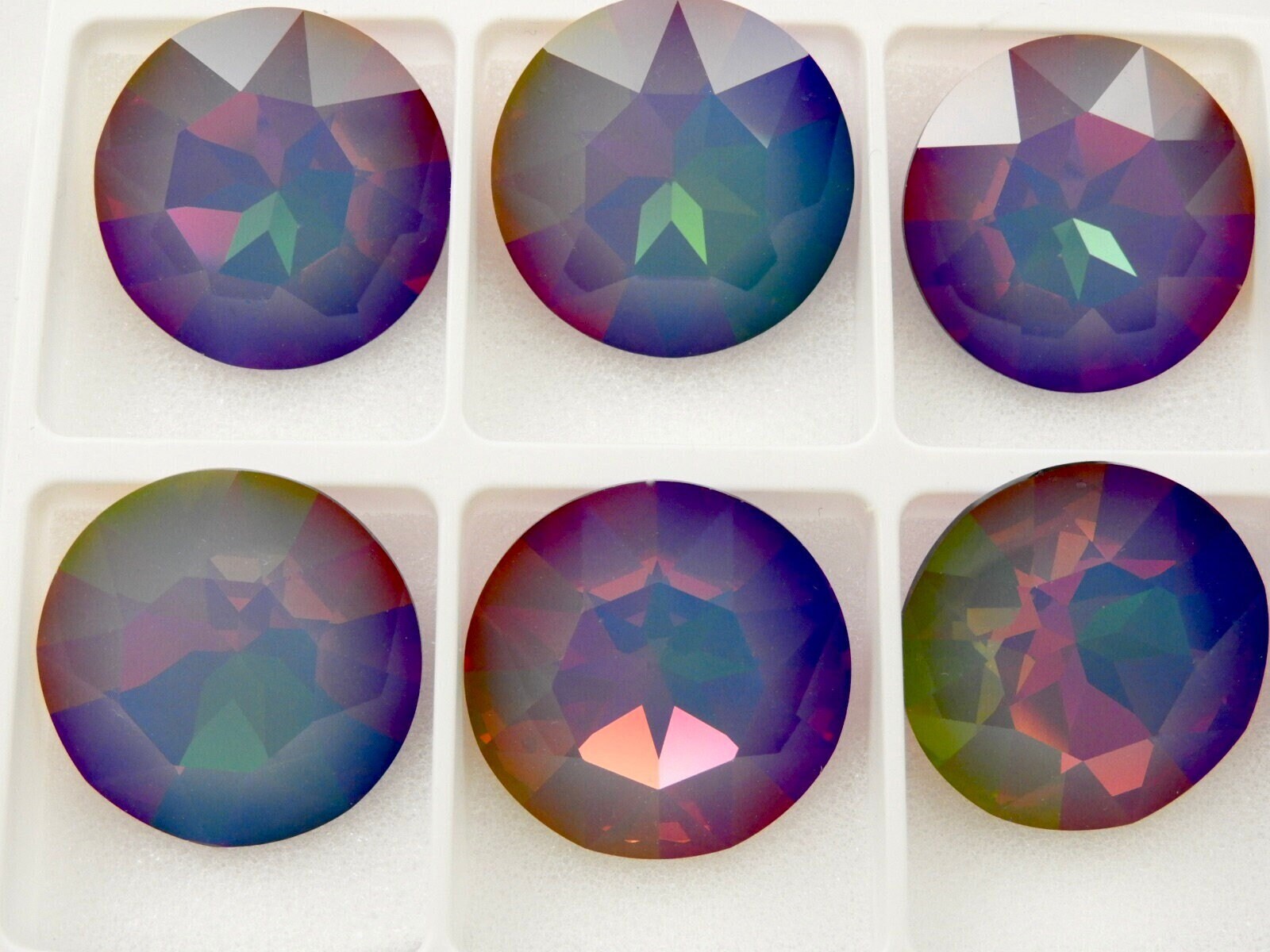 Mystic Moonlight UNF (27mm) Swarovski 1201 Dentelle Rivoli Stone