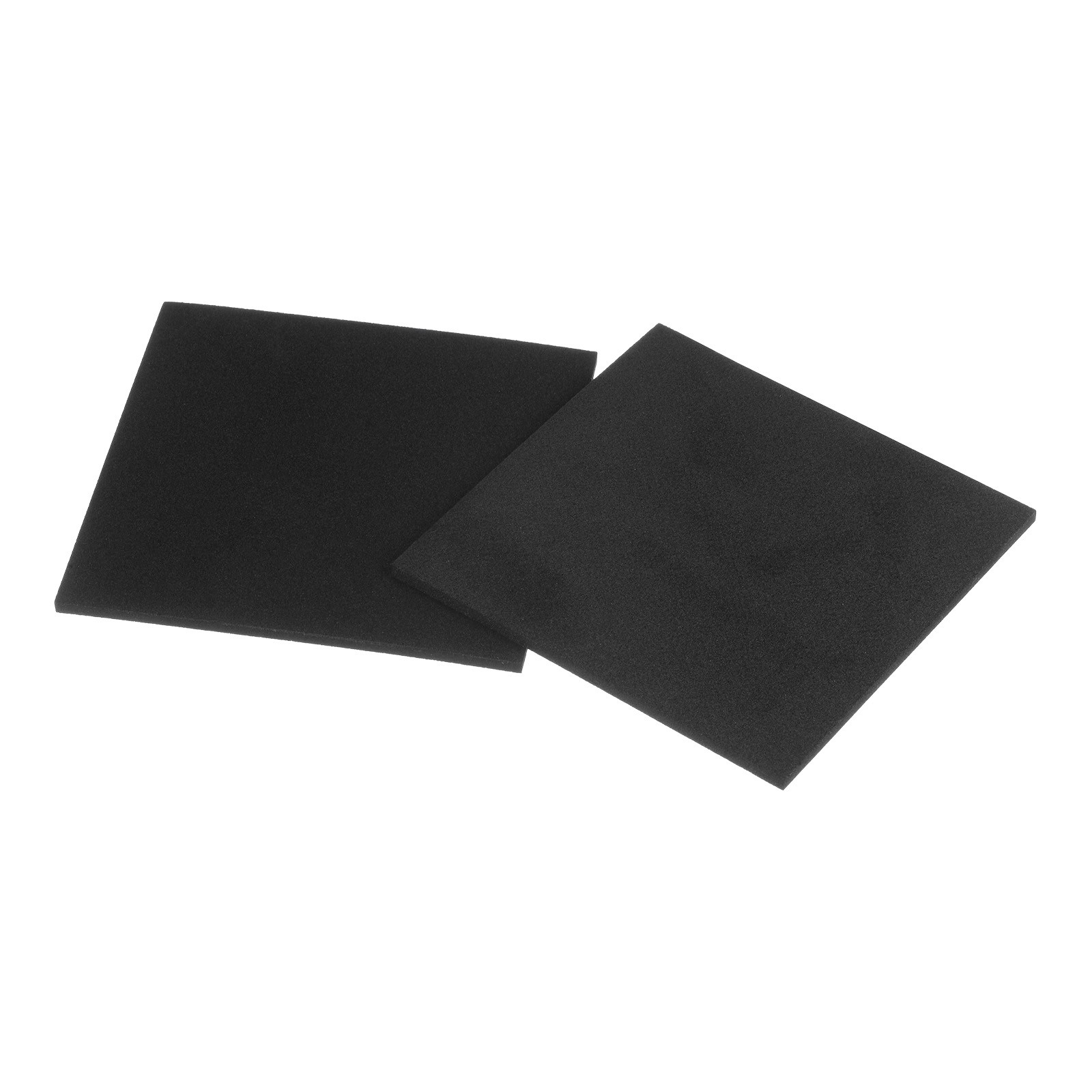 10pcs Rubber Padding Sheets 1/8″ Thick x 4″ Long Square Neoprene Foam Sheet
