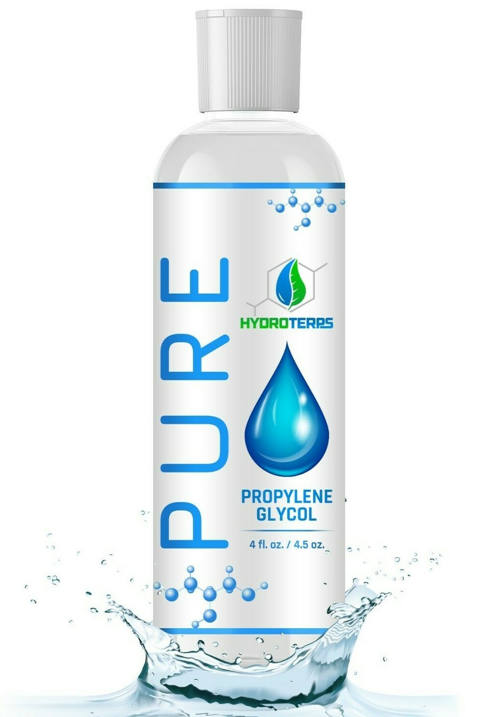 Vegetable Glycerin / Propylene Glycol 4 oz Each USP 99.9 % Pure Food Grade VG PG