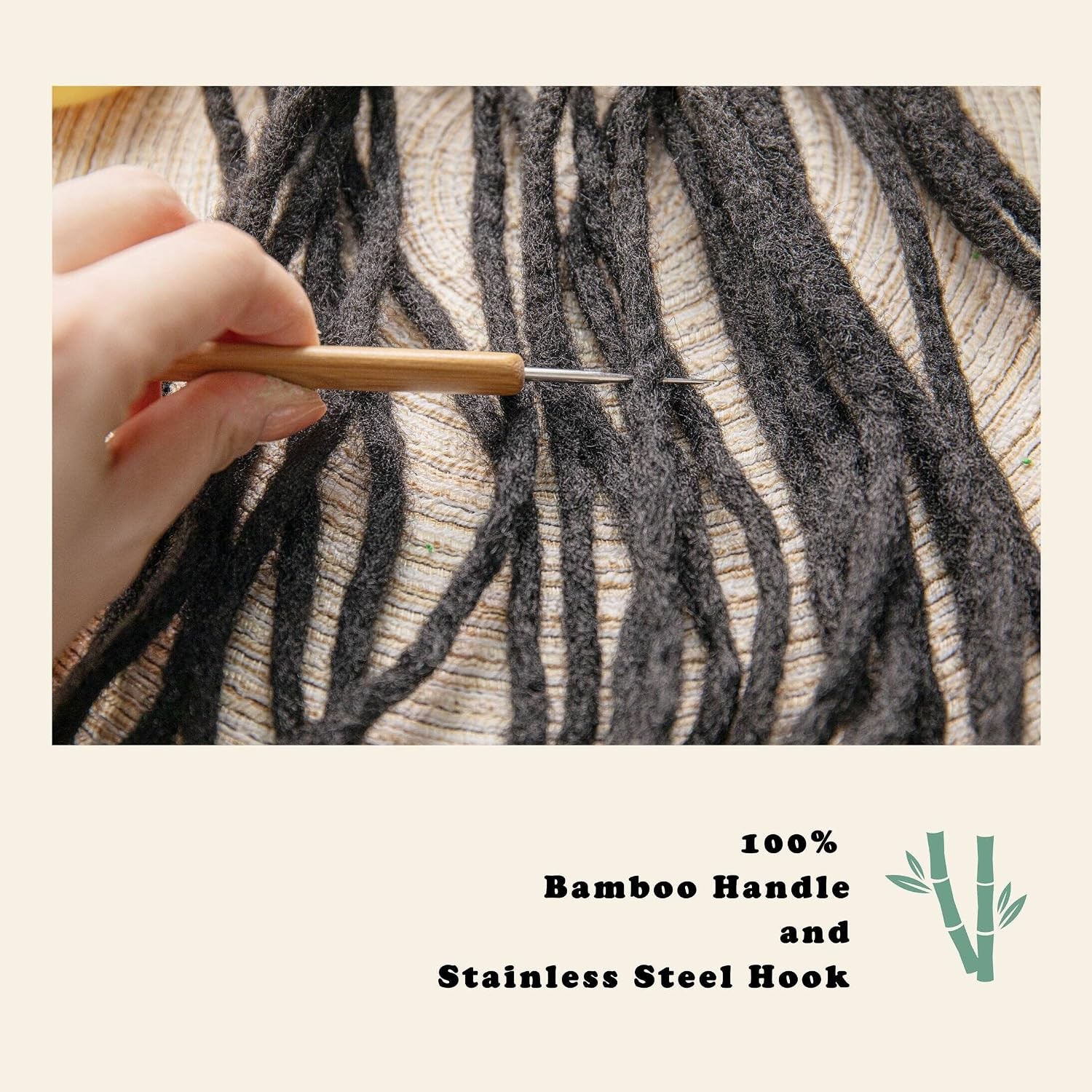 0.5mm Dreadlock Crochet Hook Needle for Hair Locs Interlocking Tool