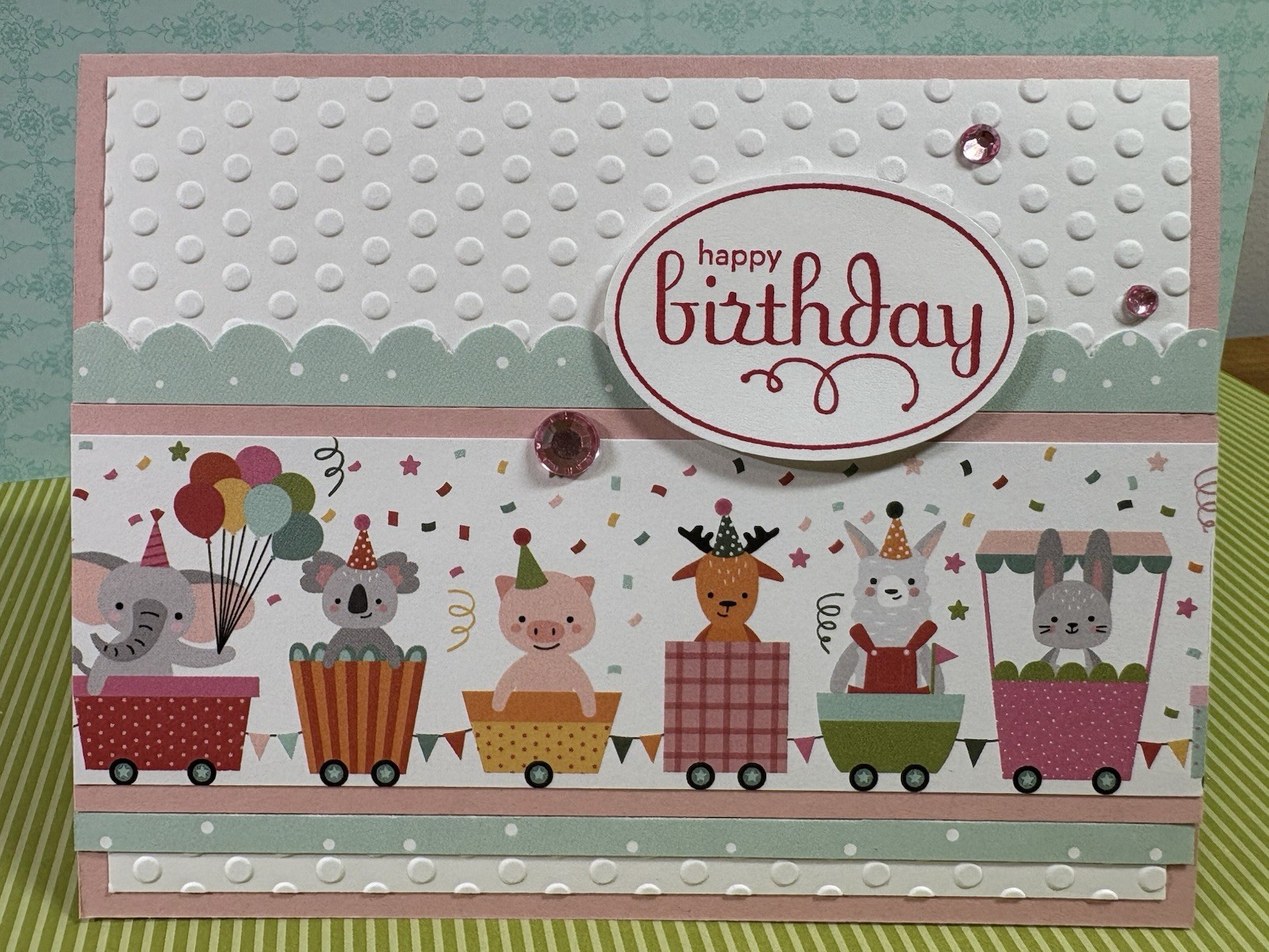 Handmade Greeting Card~ CHILD BIRTHDAY ~ Stampin up ~ The Paper Hen