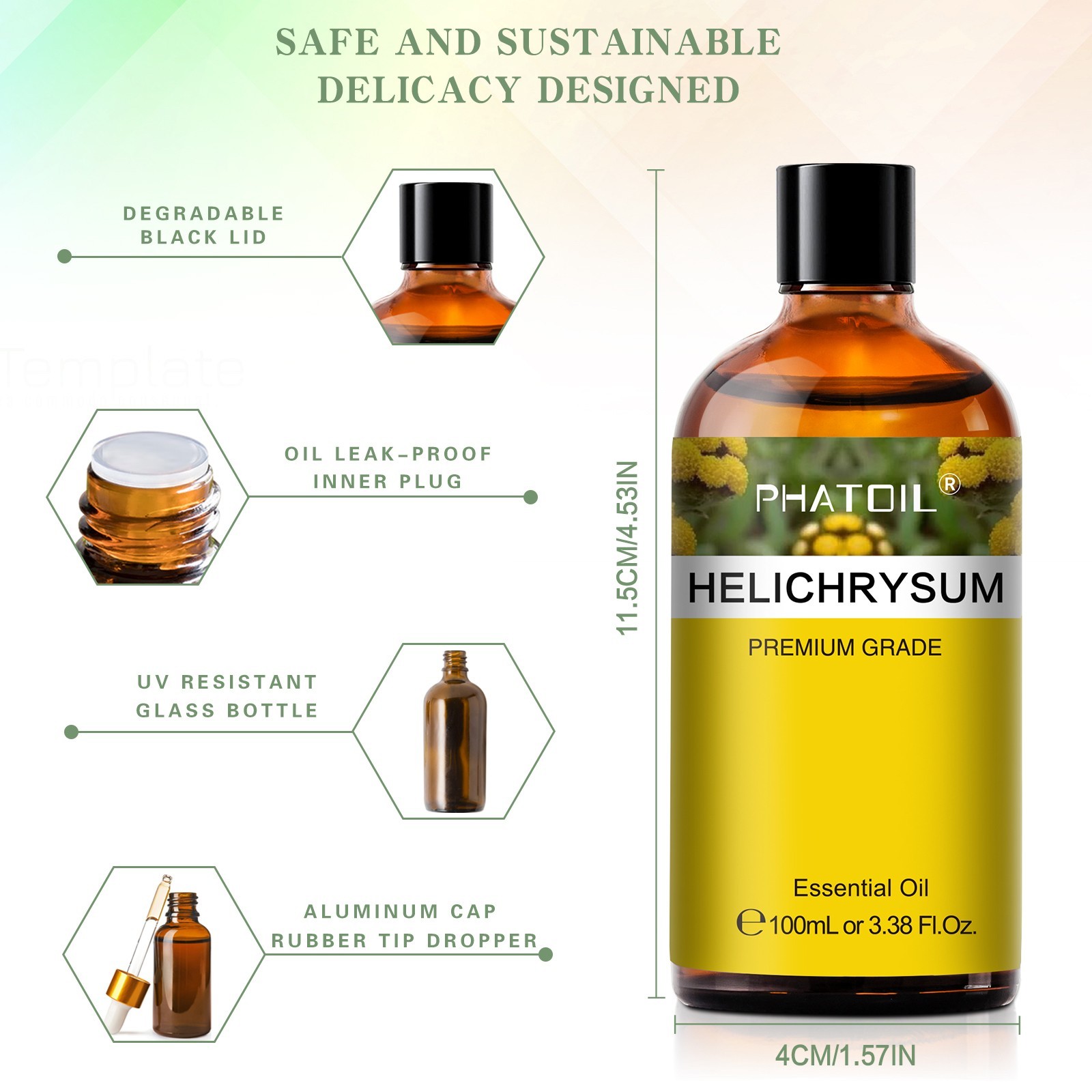 10ml,30ml,100ml Essential Oils Fragrance -Therapeutic Grade-100% Pure & Natural