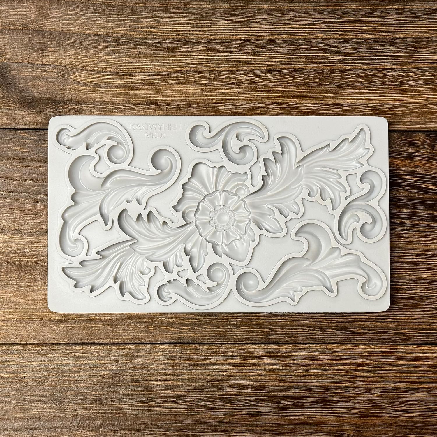 Redesign Home Decor Moulds，Style C，Baroque Curlicues Scroll Lace，Sculpted