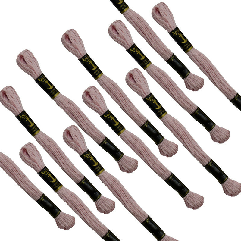 Anchor Cross Stitch Threads Hand Embroidery Stranded Cotton Craft Sewing,25 Pcs