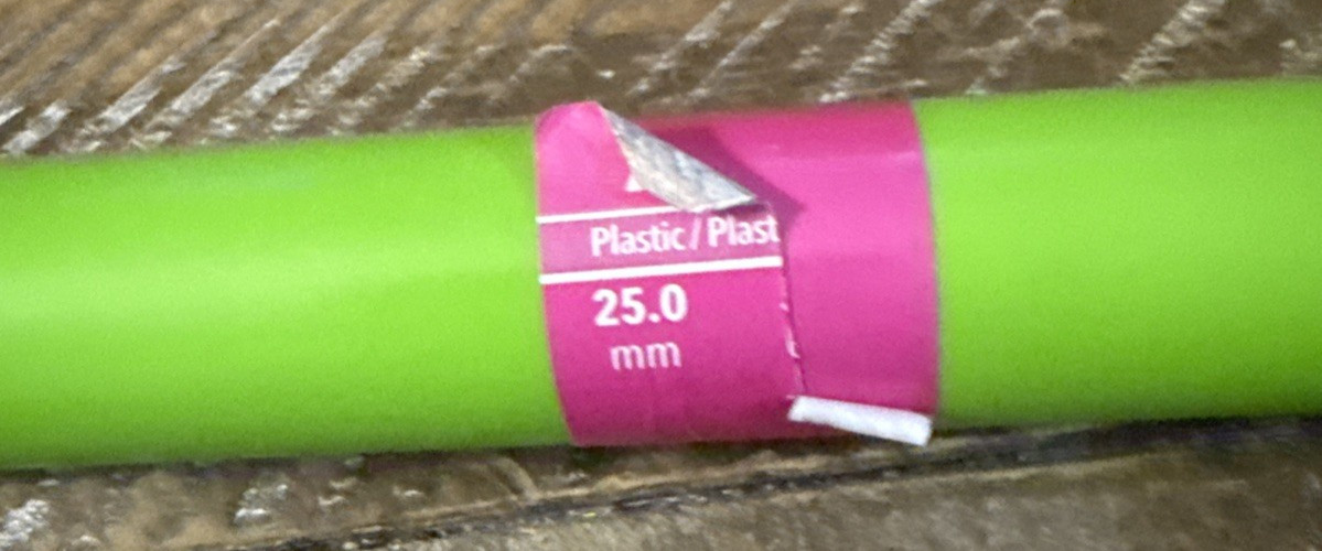 Susan Bates Plastic Knitting Needles 50-25mm-Brand New-SHIPS N 24 HOURS