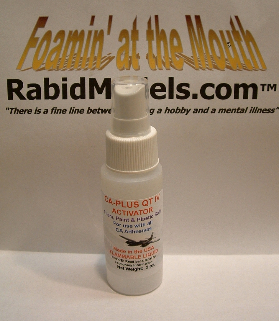 1oz THICK BLACK CA & 2oz Activator – Super Glue Cyanoacrylate w/pin cap bottle