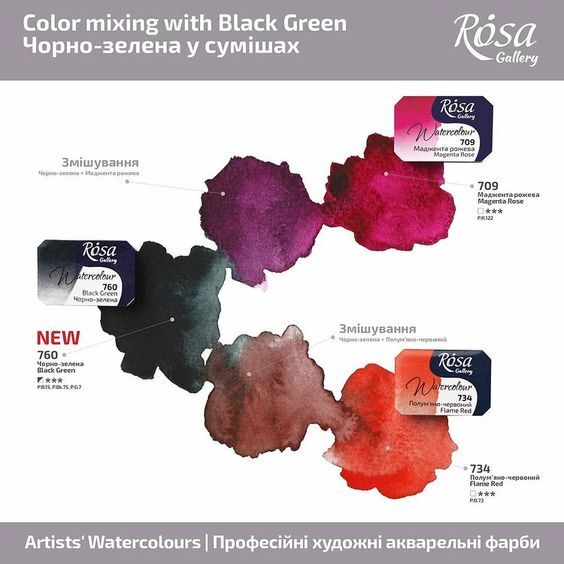 Rosa Gallery Watercolour Paint Tube 10ml Extra Fine Professional paint set