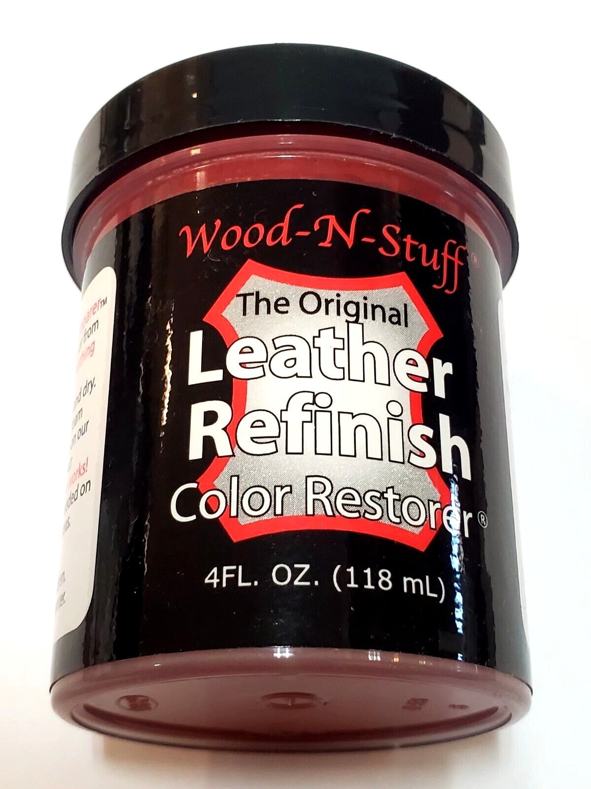 Leather Refinish Sofa Handbag Shoe Color Dye 4.oz Autumn Red Leather Dye Restore