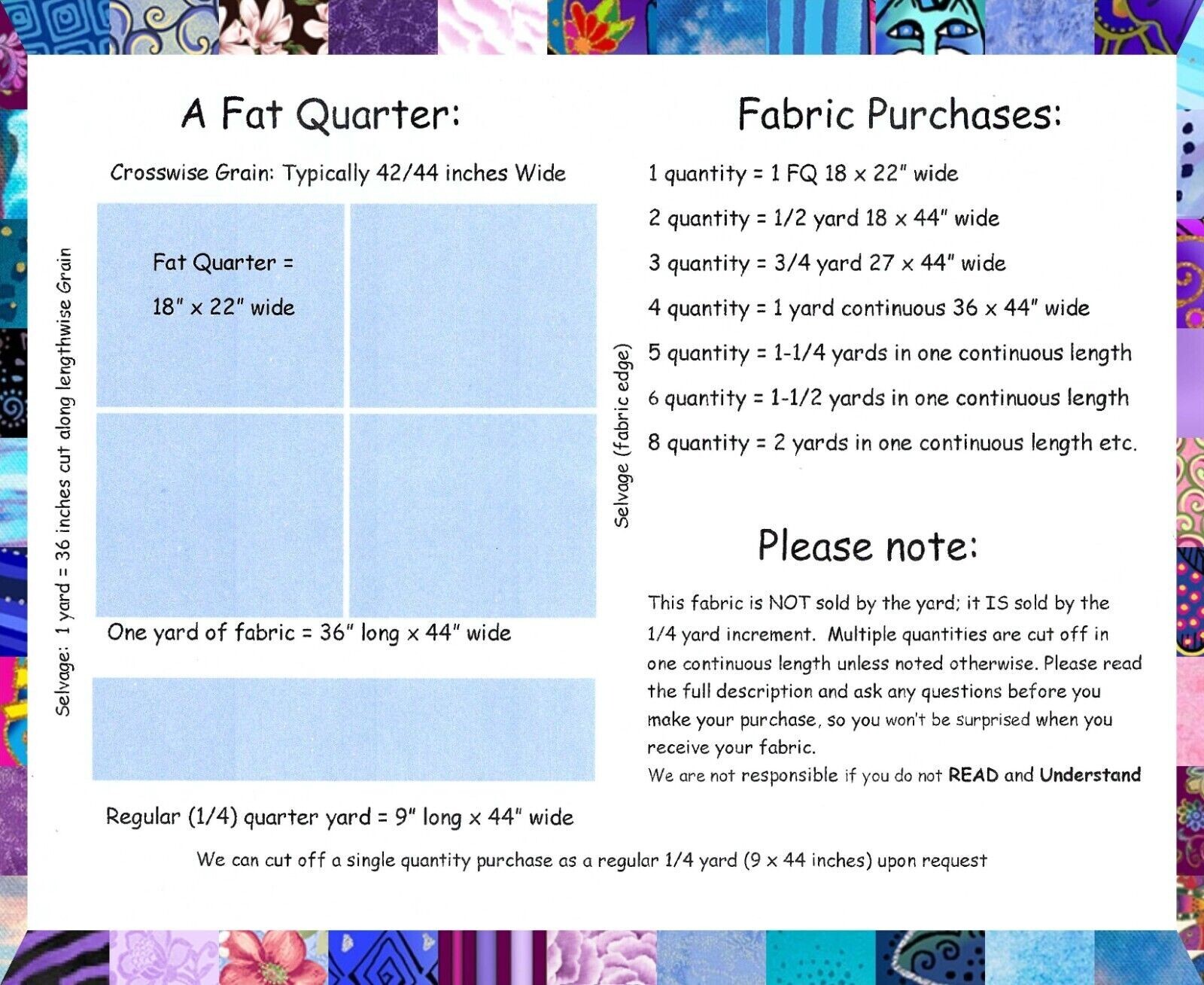 Flower of the Month February VIOLET STRIPE Northcott Fabric By the FQ – 1/4 YD