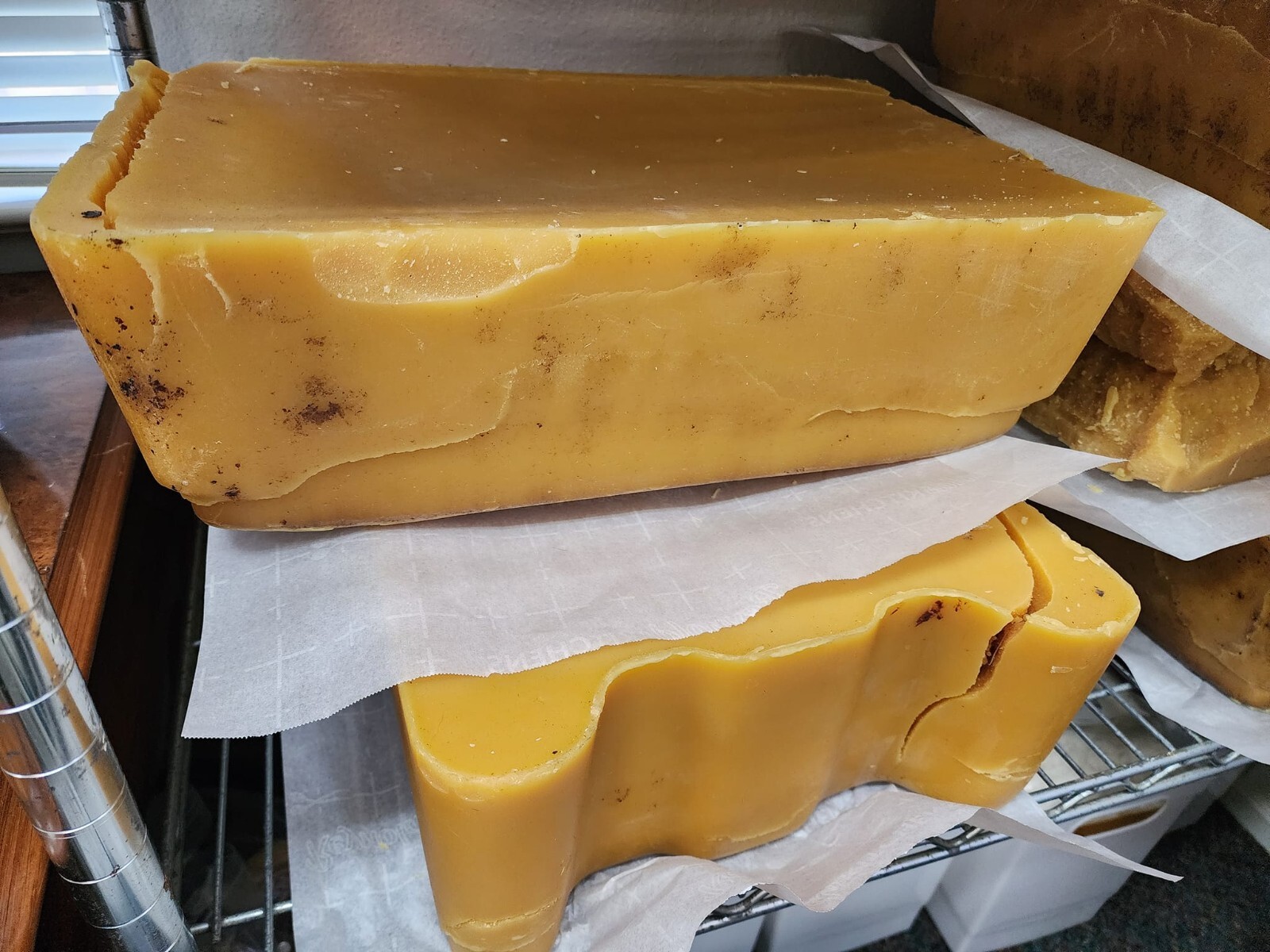 Straight From the Bee Hive RAW Unfiltered Pure Beeswax Natural Yellow Bee’s Wax