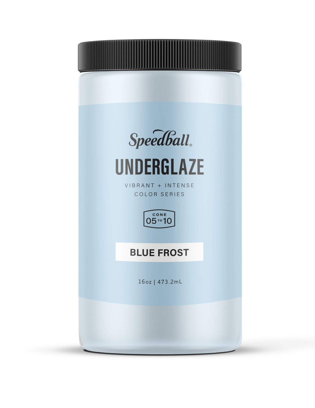 Underglaze Blue Frost 16 oz Lead-Free Color Glaze Pottery Ceramics Cone 05-10