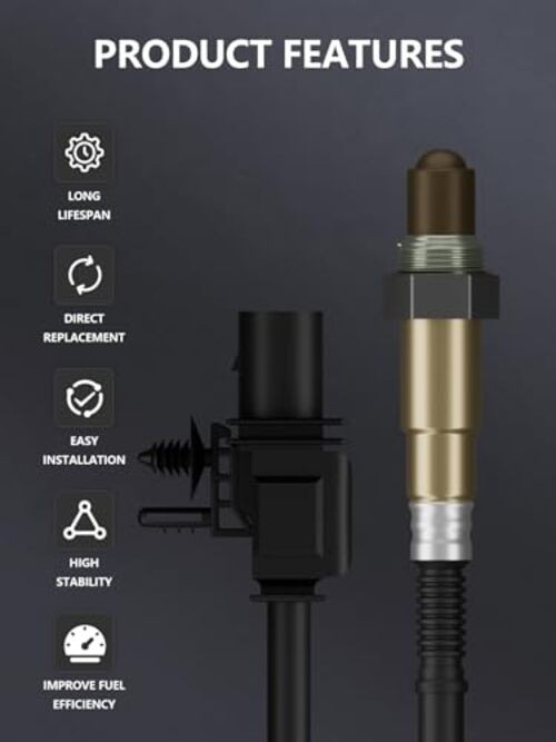 LSU 4.9 5-Wire Lambda WideBand O2 Oxygen Sensor 17025 Fit for AEM 30-4110 30