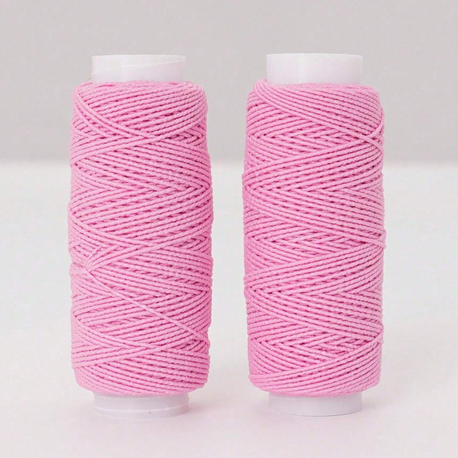 Elastic Sewing Thread 2 Rolls Ultra-Fine Sewing Stitching Cord for DIY Crafting