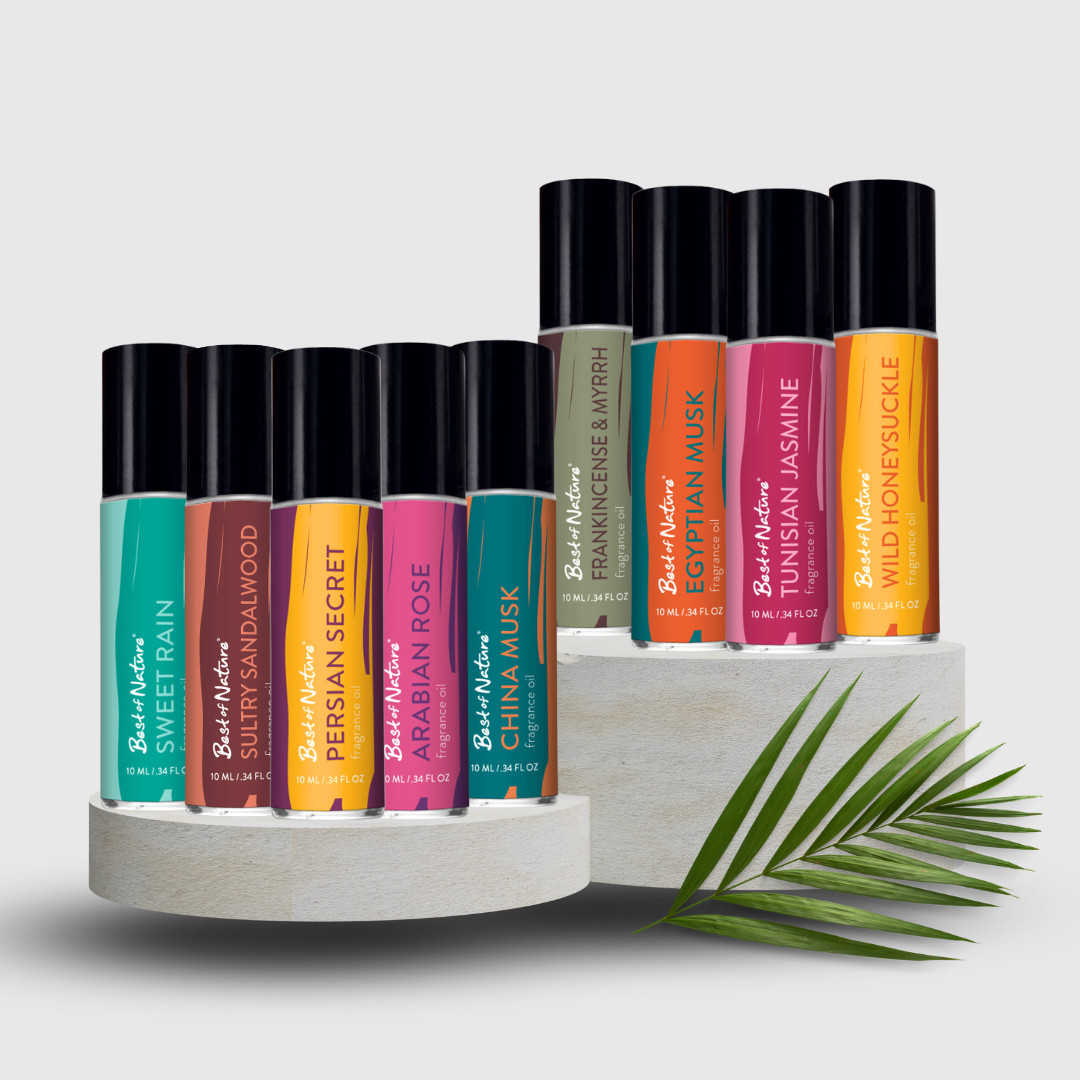 Frankincense & Myrrh Fragrance Oil – Alcohol-Free, Long-Lasting Exotic Perfume