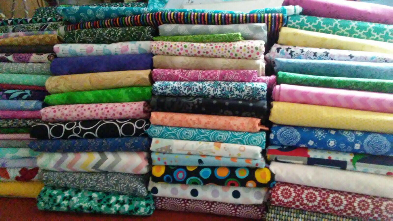 10 half yards fabric bundle no duplicates 100% cotton quilting high quality