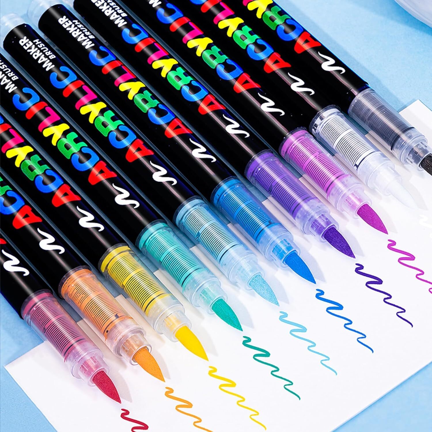 12-36Pcs Waterproof Permanent Paint Marker Pen Car Tyre Tire Letter Metal Rubber