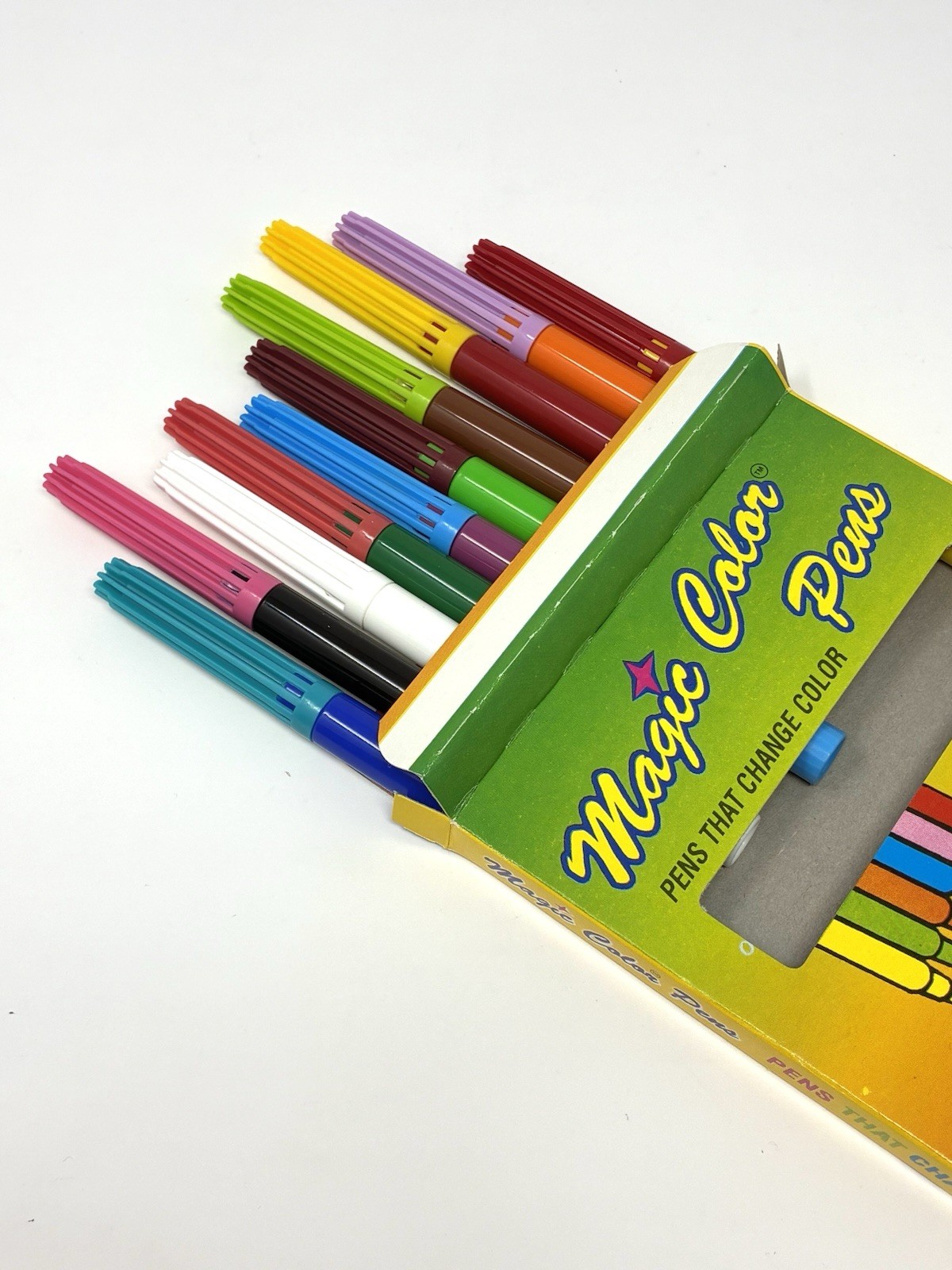 Magic Color Pen Set Color-Changing Markers Non-Toxic Vintage Style Made In Italy