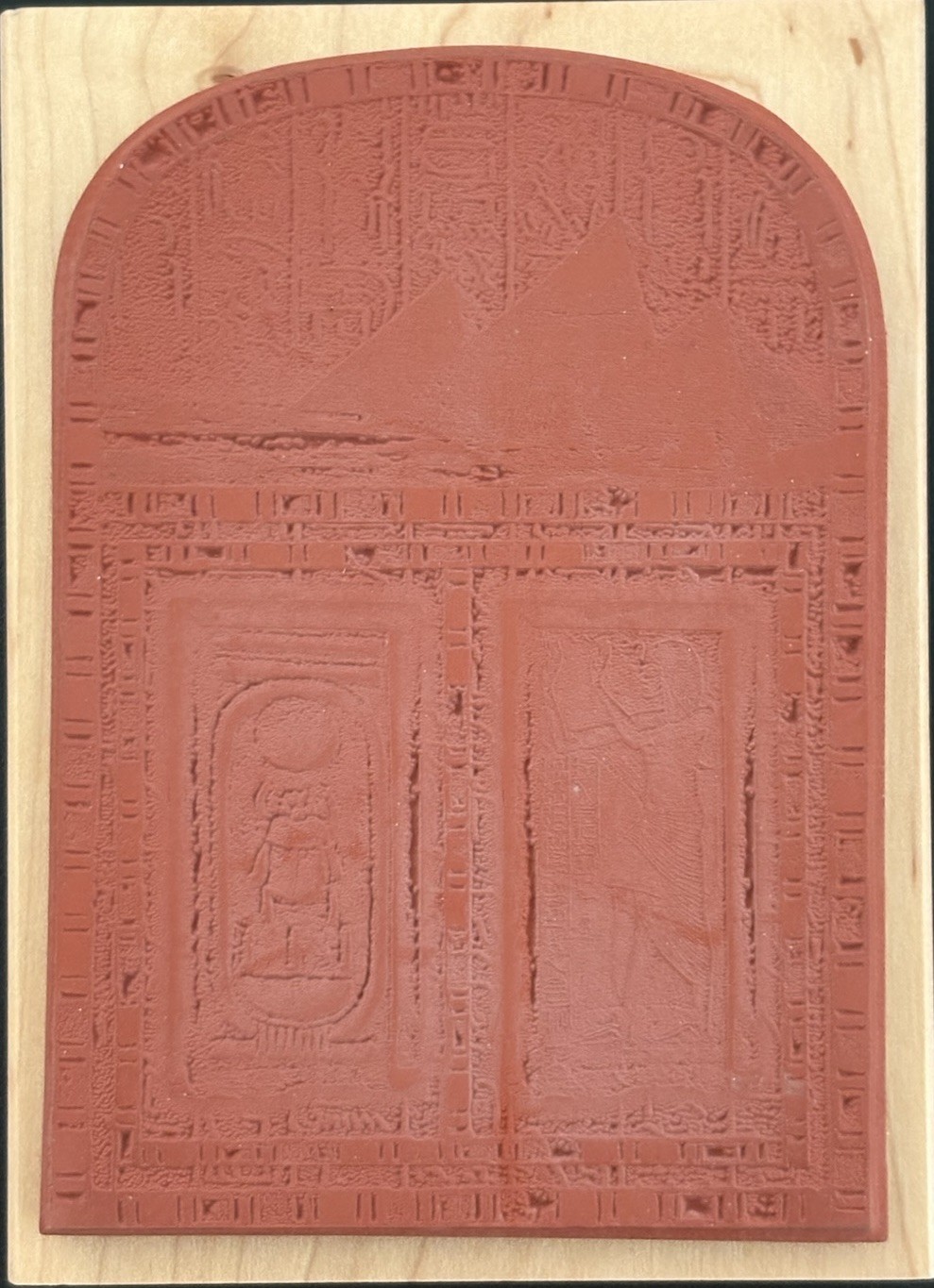 Limited Edition Ancient Egypt Collage Rubber Stamp