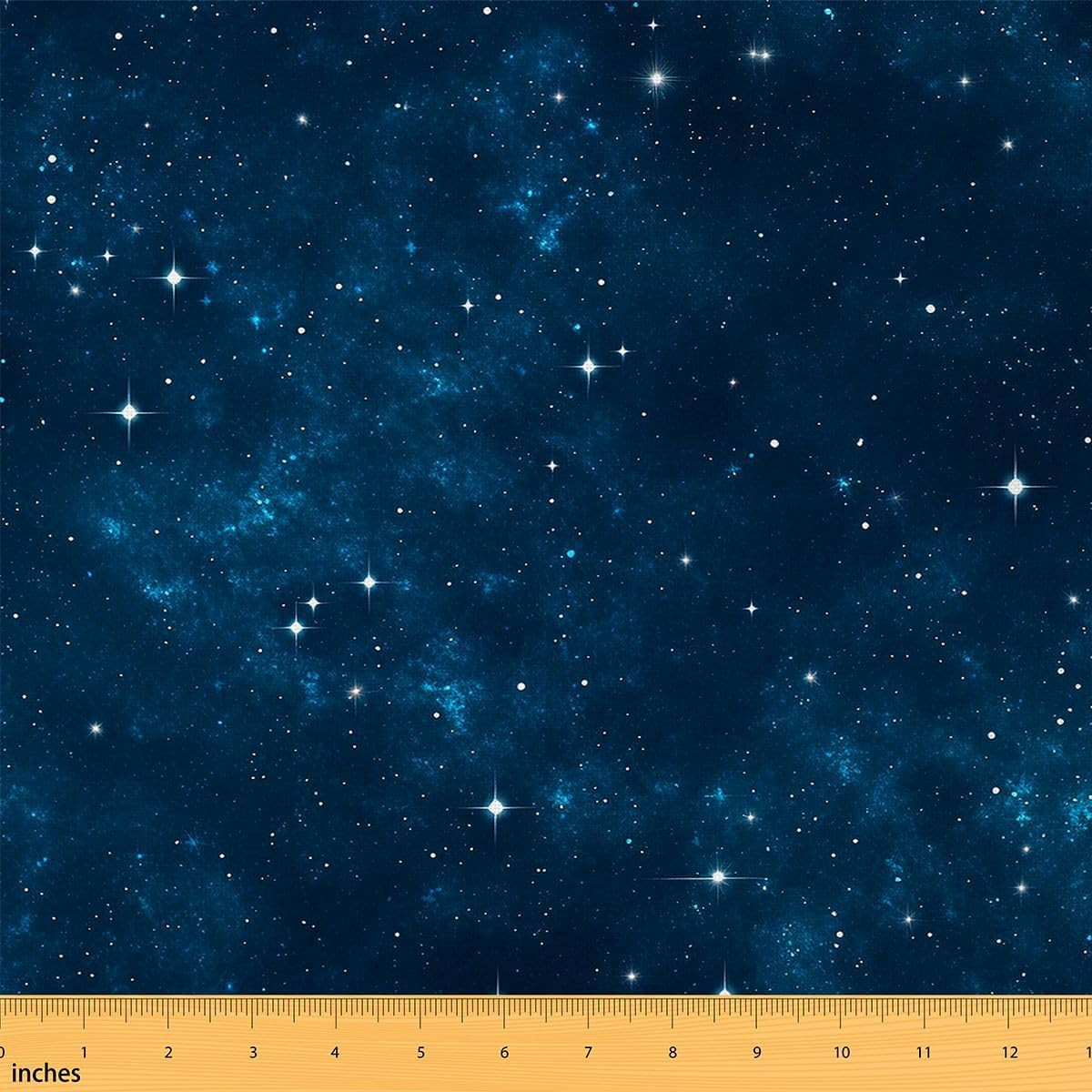 Galaxy Upholstery Fabric by the Yard, Outer Space Starry Sky Indoor Outdoor