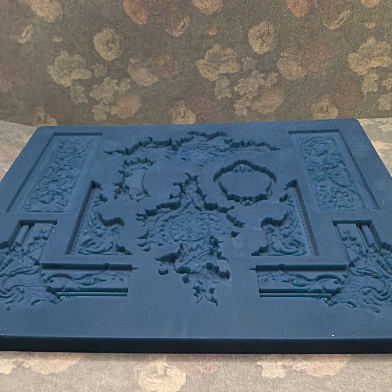 Baroque Ornaments Silicone Mould by Zuri Designs
