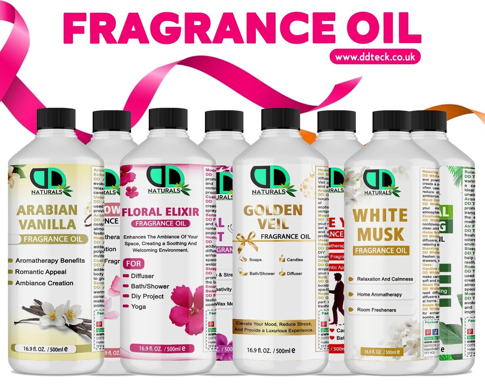 Fragrance Oils For Aromatherapy, Perfume, Diffuser & Wax Melts | Pick Your Scent