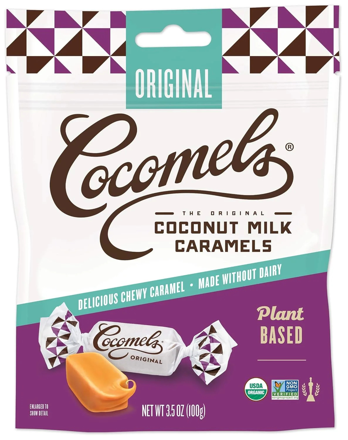 Cocomels Coconut Milk Caramels, Original Flavor, Organic, Dairy Free, Vegan, Glu