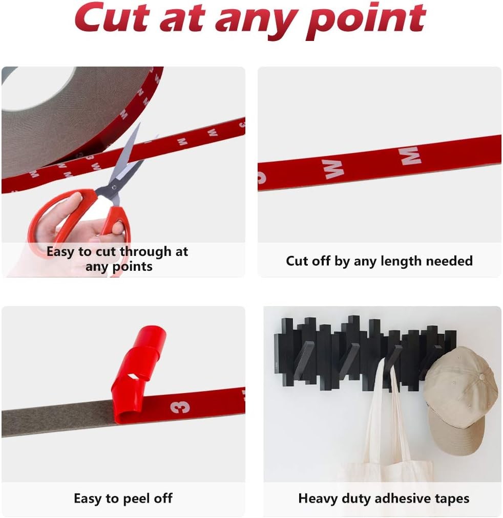 108FT Auto Tape Acrylic Foam Double Sided Mounting Adhesive Truck Car