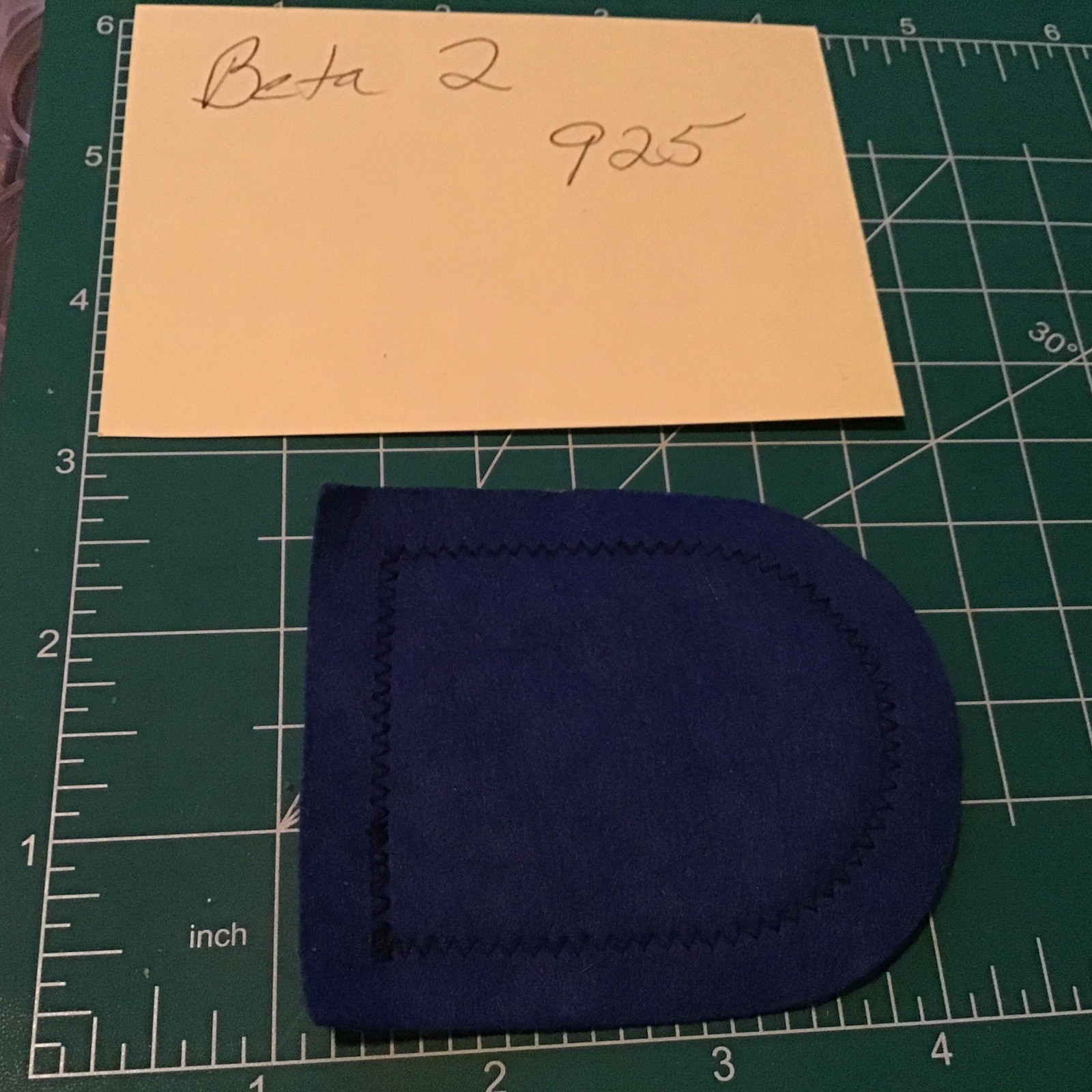 Vintage Salzburg, Austria Patch – Embroidered Gold Thread/blue Felt Sew-On