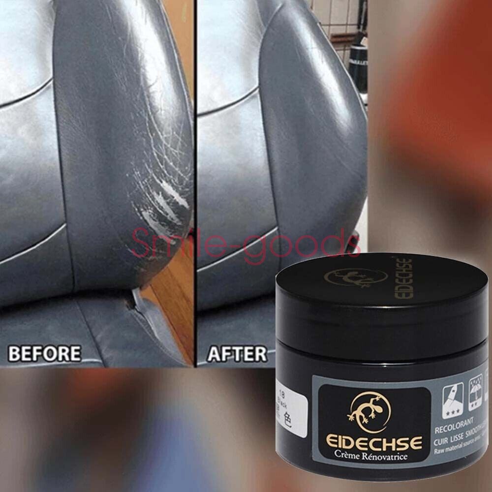 Leather Repair Filler Cream Kit Restore Sofa Car Seat Scratch Scuffs Hole Rip US
