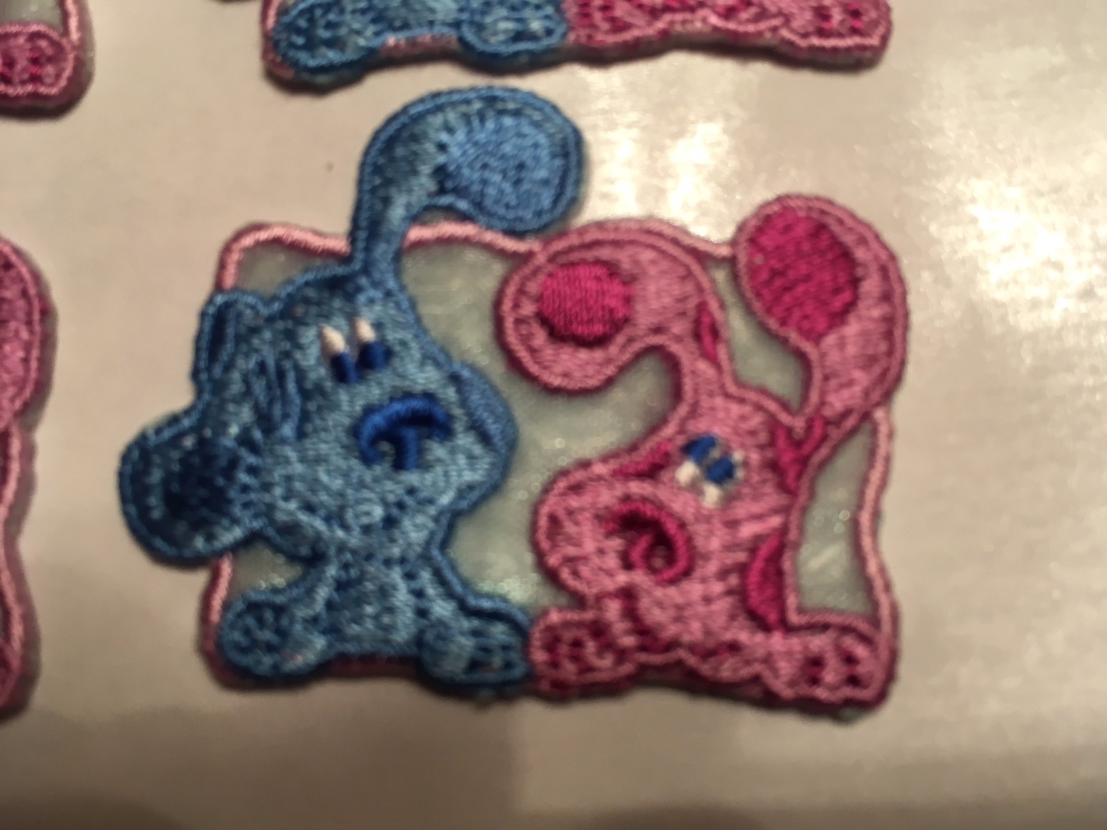 Blues Clues patch blues clues iron on sew on patches 1.75″ wide lot of 6 pcs