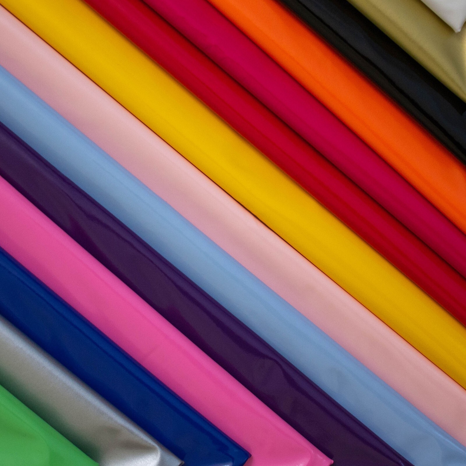 10 Metre Roll PVC Shiny Stretch Fabric – 1 Way Natural stretch – Bulk Price