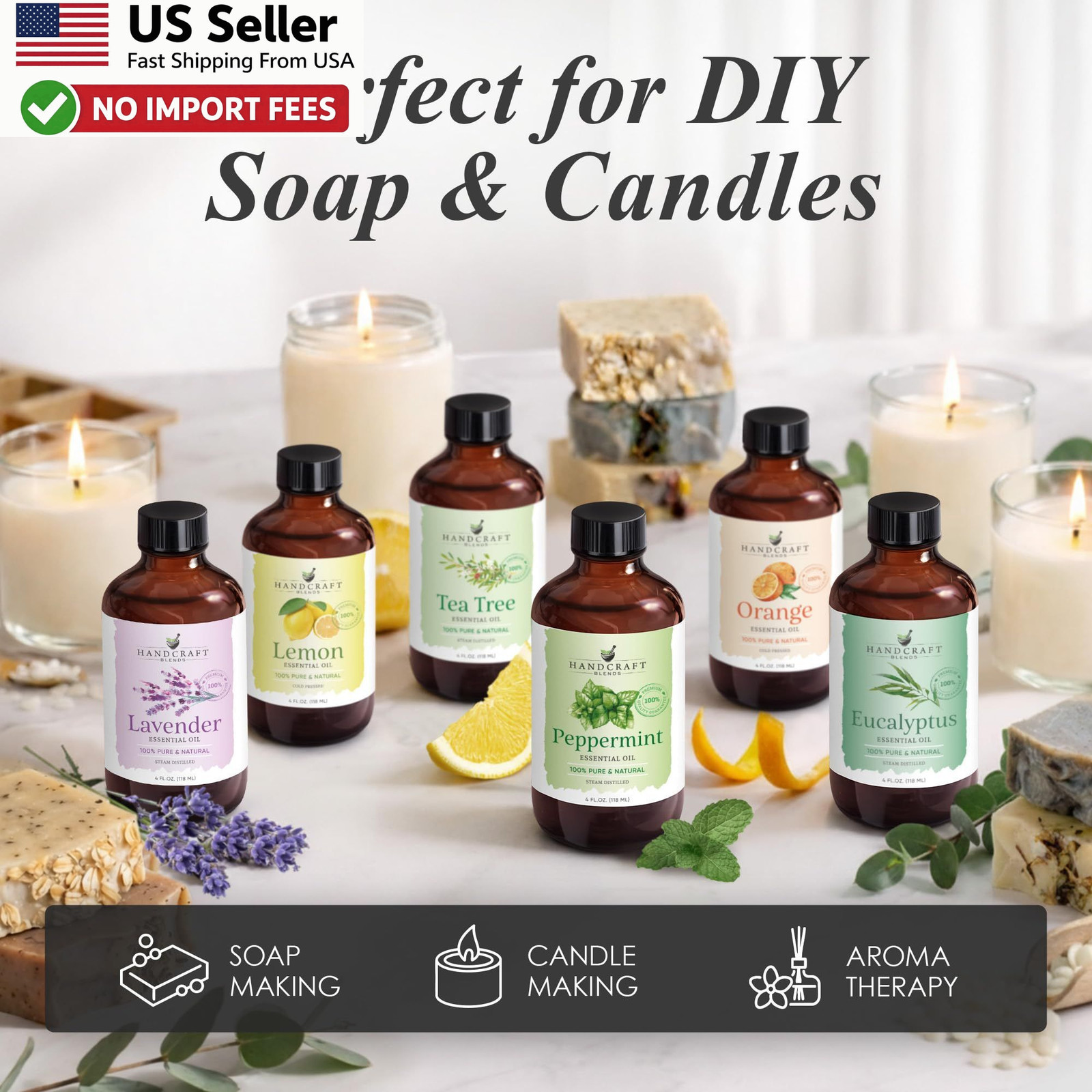 Handcraft Blends Frankincense Essential Oil 4oz Pure Aromatherapy FROM USA