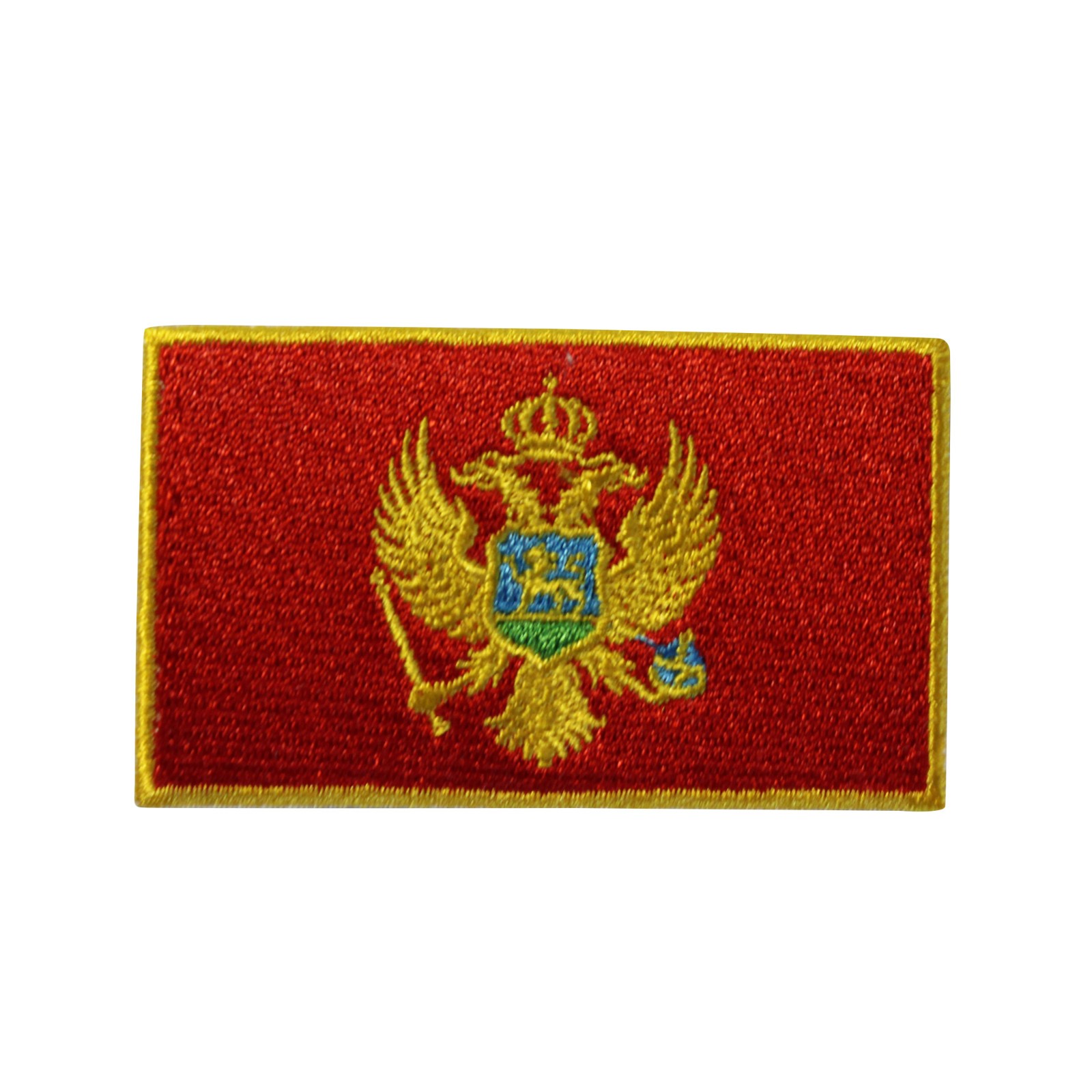 Country Of Montenegro Flag Embroidered Iron On Patch – Montenegrins 161-K