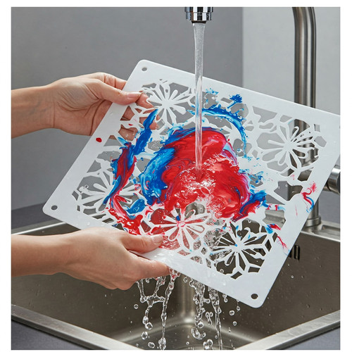 Michael Jordan Stencil Template Reusable Wall Art, DIY Crafts, Fabric Painting