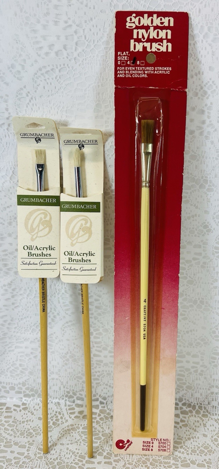70 Paint Brushes By Plaid * Grumbacher * Royal * Loew-Cornell * Atlas * Misc