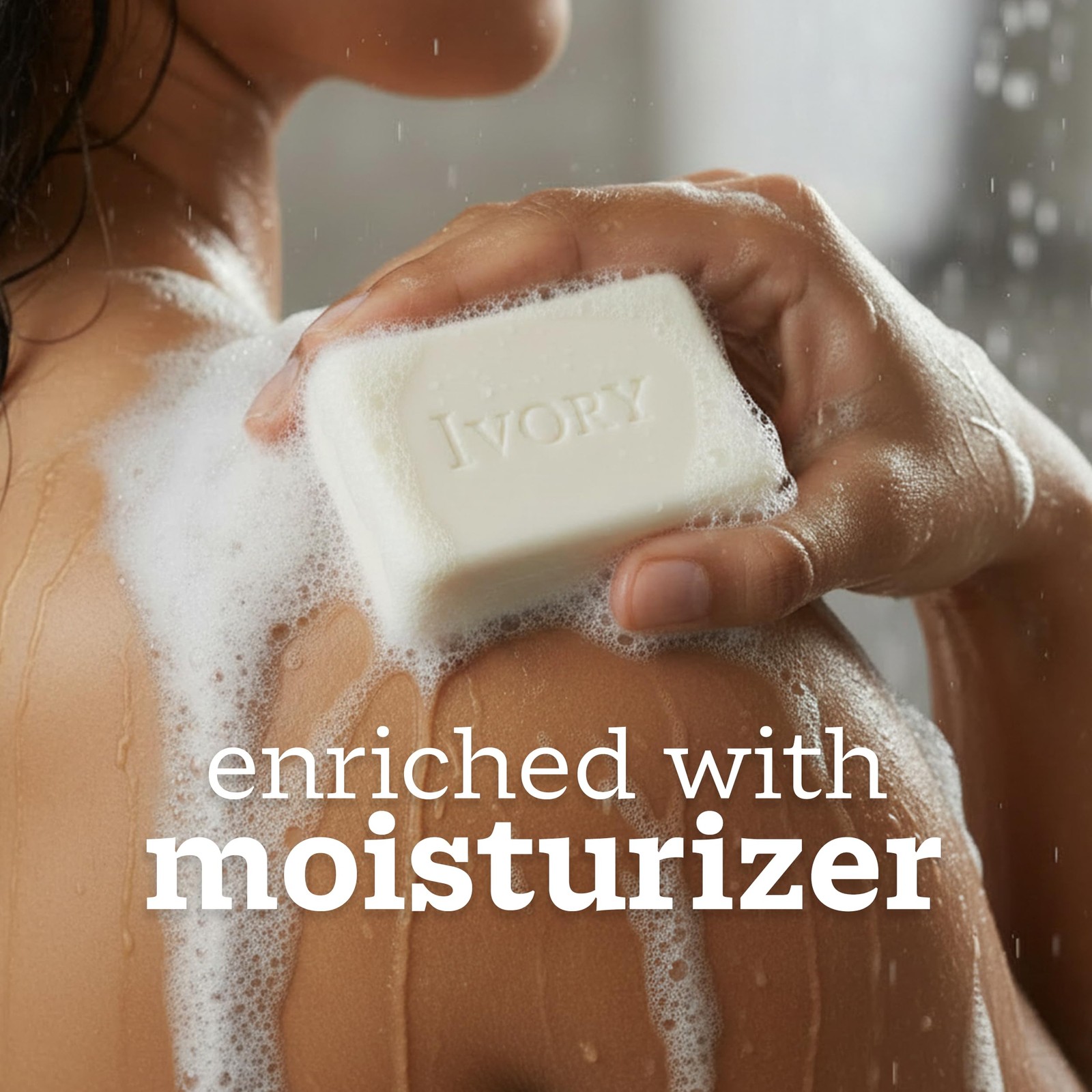 Ivory Gentle Bar Soap Original Scent, 99.44% Pure Plant-Based Cleanser(10-Count)