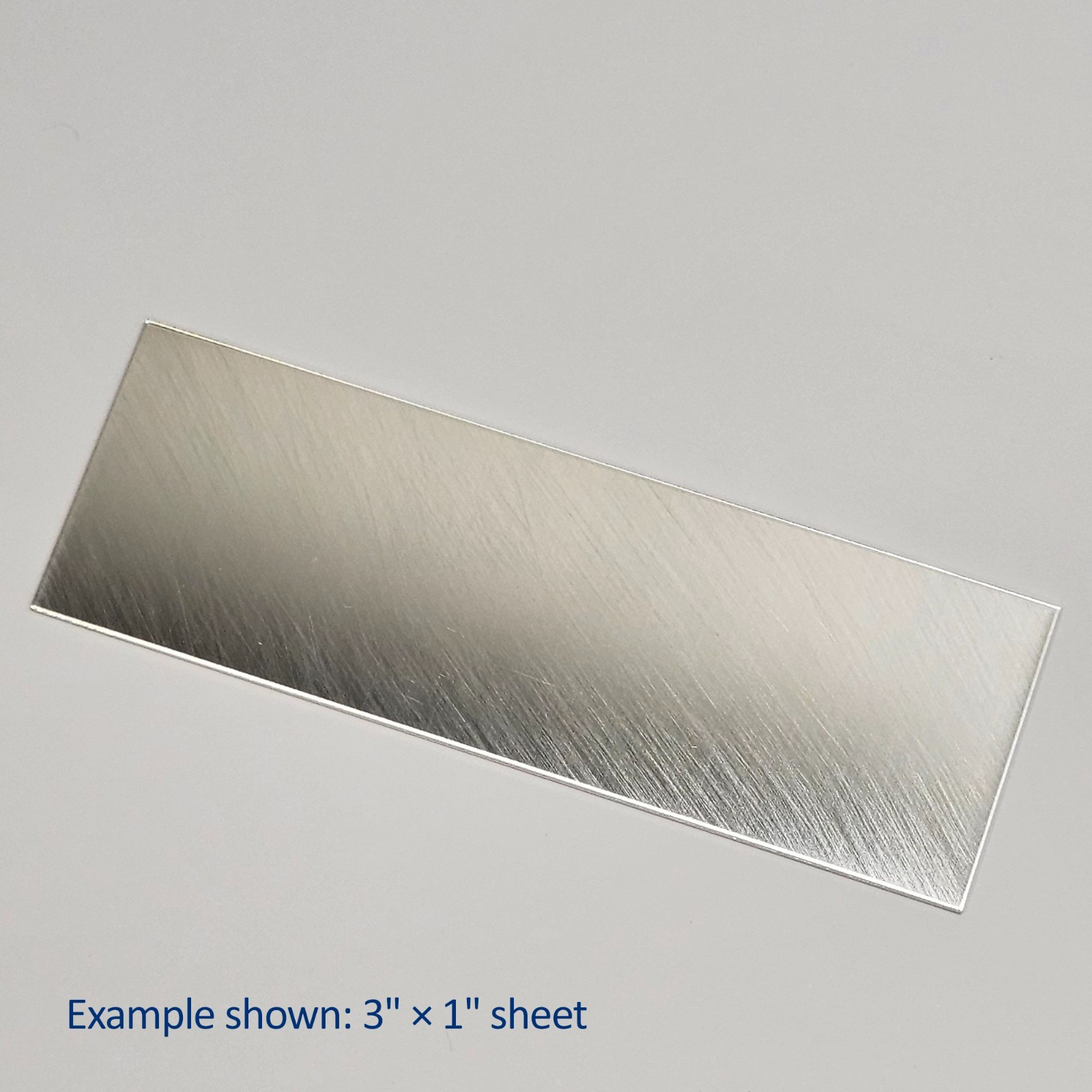 925 Sterling Silver Sheet (57 size variations) for Jewelry Making, Made in USA
