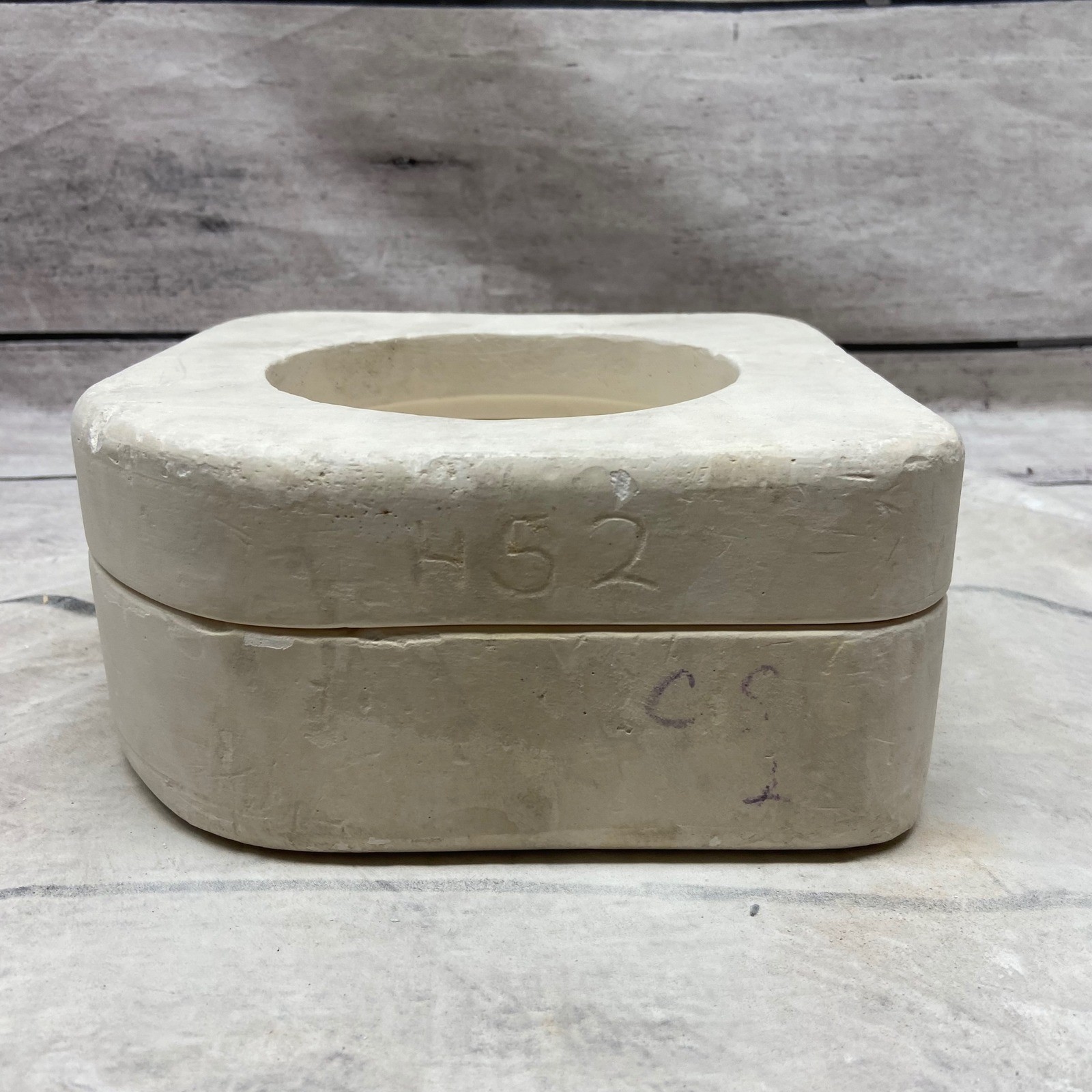 Duncan Ceramic Mold 452 Acorn & Oak Leaf Lid Vintage Slip Casting