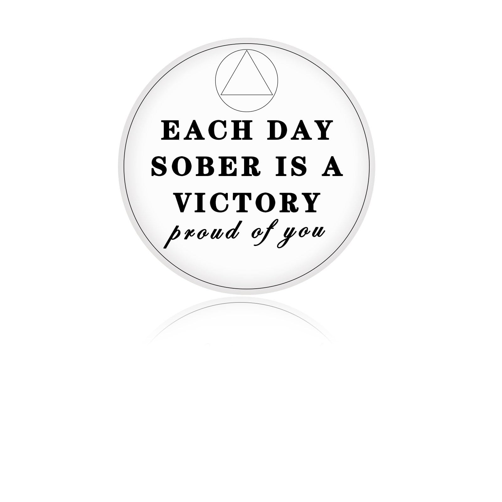 1 Month Sobriety Chip, 30 Days Coin One Day at A Time AA Chips and…