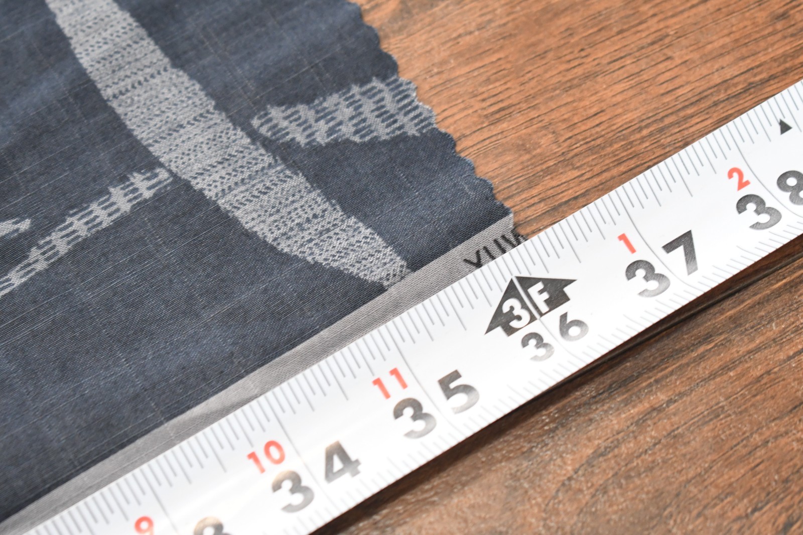 Yuwa Live Life Collection Japan Navy Blue Gray Patchwork Fabric 36×44″
