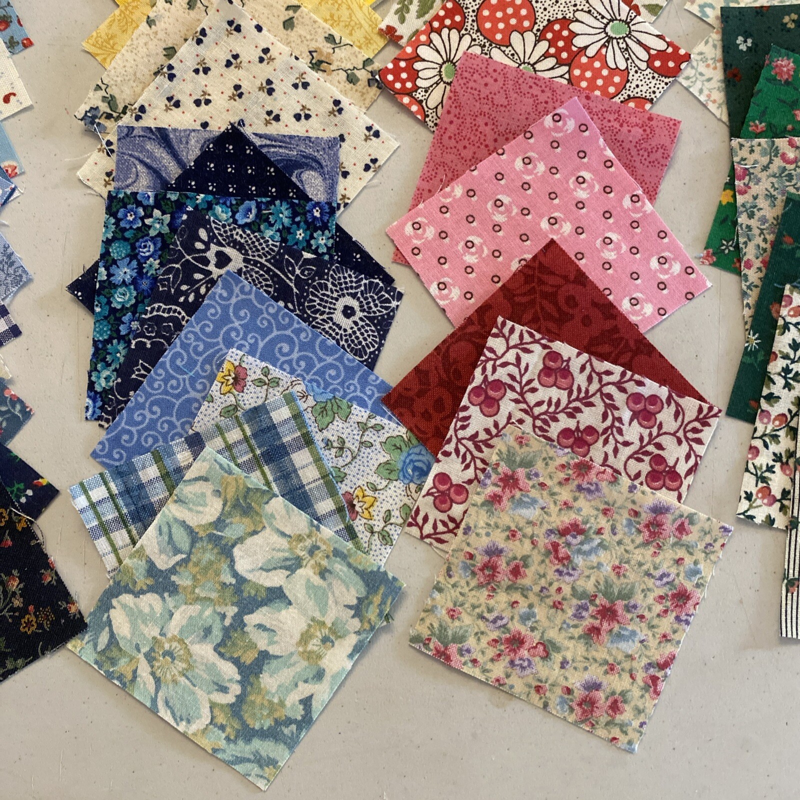 150 2.5 INCH (2.5” X 2.5”) QUILT SQUARES – Cotton Fabric Crafts Sew