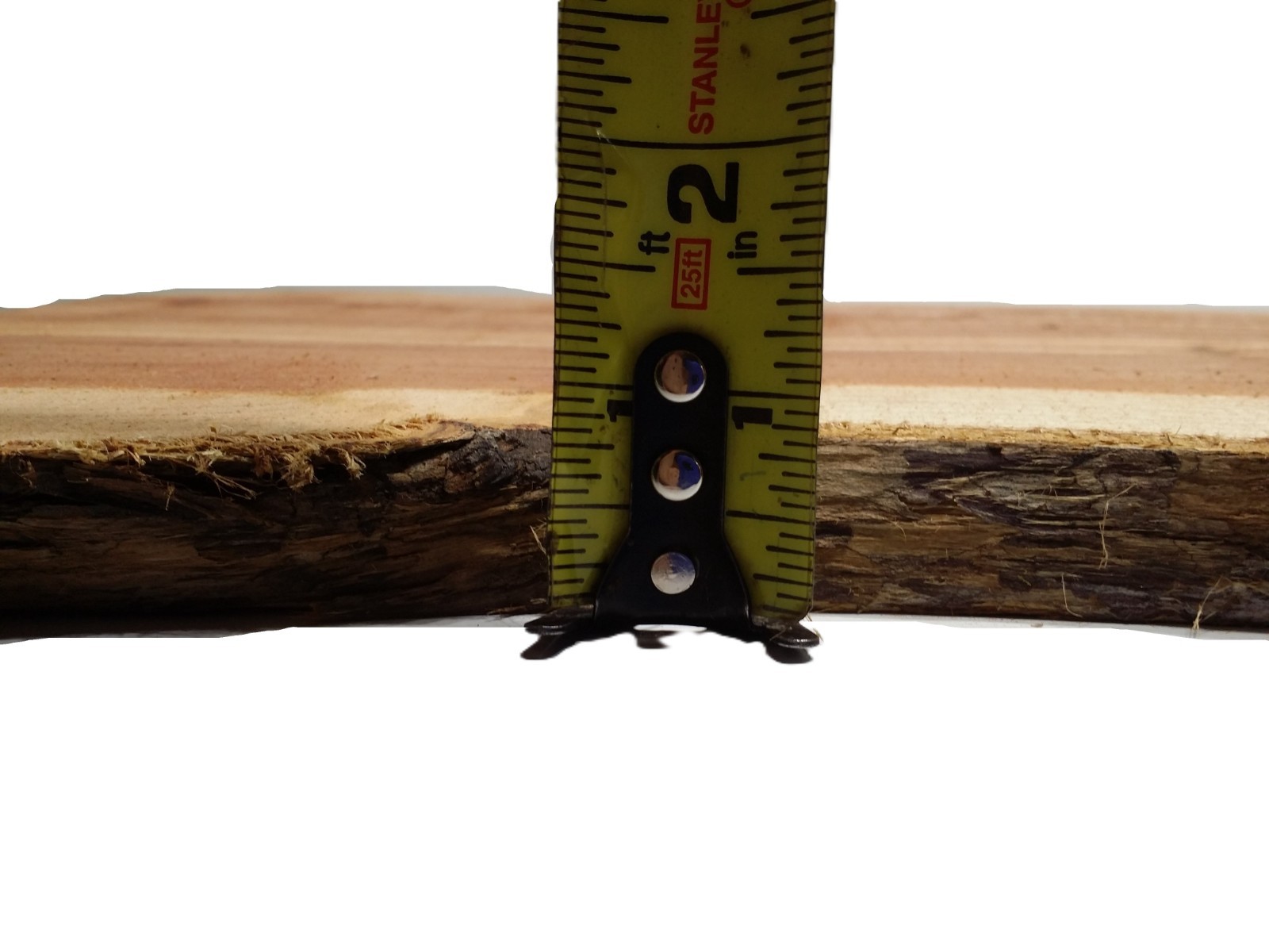 1 LARGE Aromatic Red Cedar Wall Live Edge Slab .75″T x 15-17″W x 49″L SHIPs FREE