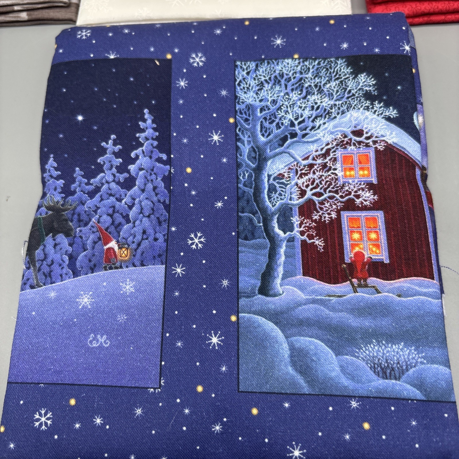 Quilt Kit – Villa Rosa Designs Night Light Christmas Themed 36” X 45” Quilt