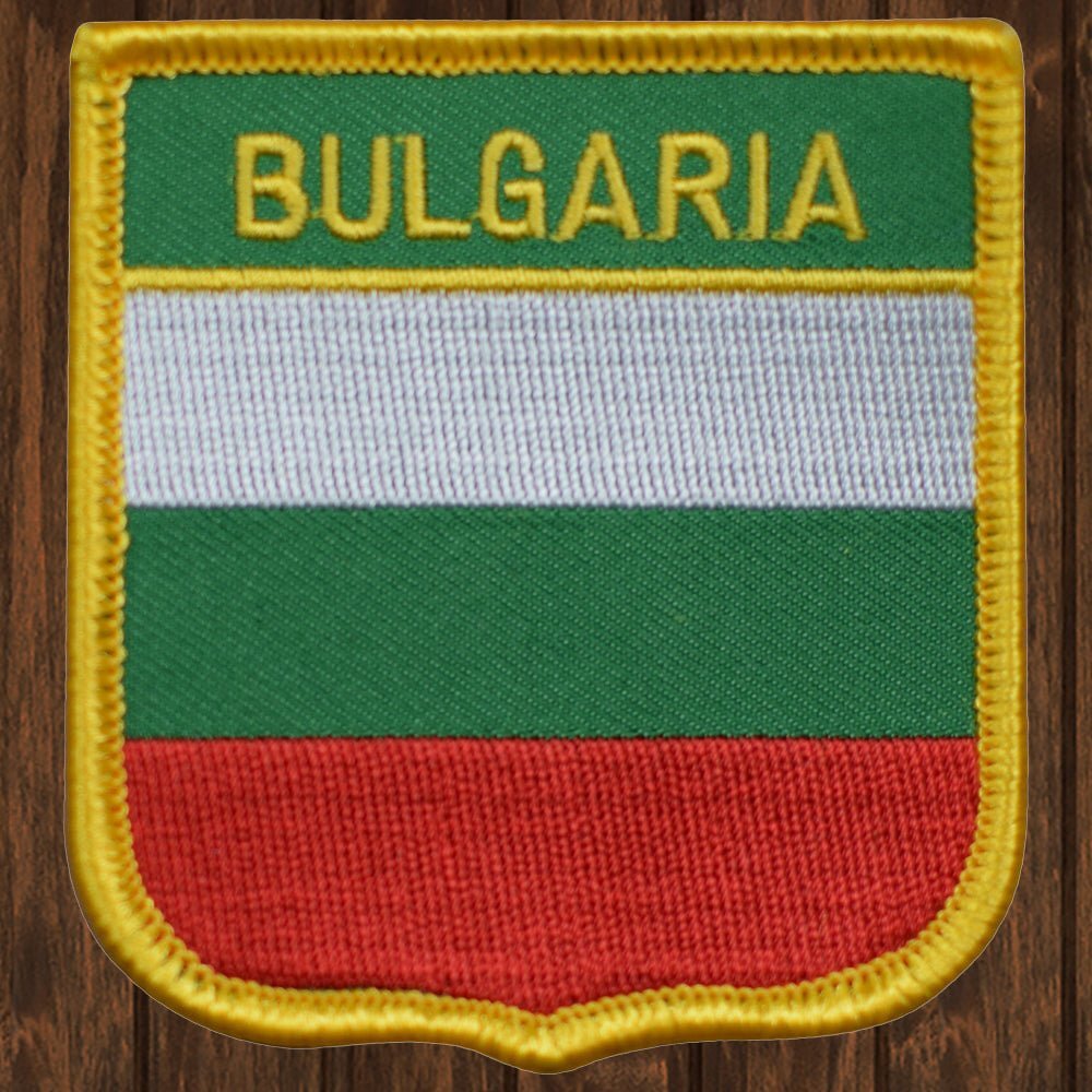 Bulgaria Embroidered Patch — Iron on