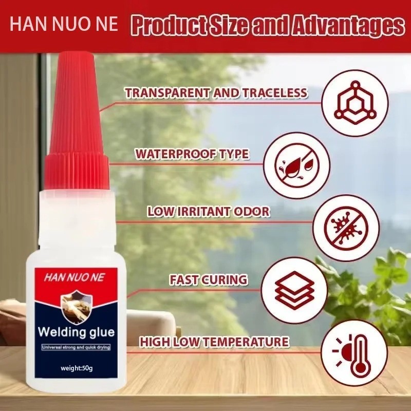 1 PC 20ml Instant Strong Super Glue Universal Fast Adhesive for Metal Plastic